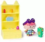 LA CASA DE MUÑECAS DE GABBY - PACK FIGURA BABY BOX GABBY'S DOLLHOUSE, MINIGATO ROBOT, ESTANTERÍA, CAJA SORPRESA Y ACCESORIOS - 6070093 - Juguetes Niñas 3 años + - Regalo Niña 3 años +