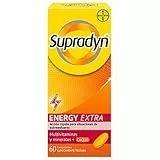 Supradyn Energy Extra con Vitaminas, Minerales y Coenzima Q10 para Deportistas, Ayuda a Activar y Mantener tu Energía y Vitalidad en Situaciones de Mayor Desgaste, 60 Comprimidos