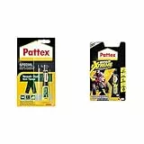 Pattex Pegamento para Textil 20 g + Repair Extreme Pegamento Blanco, 8 g