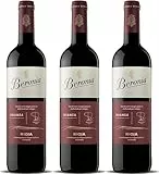 Beronia Crianza - Vino Tinto D.O.Ca. Rioja - 3 botellas de 750 ml - Total: 2250 ml, el embalaje puede variar
