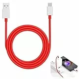 2M Cable USB C para OnPlus 10 Pro 10T 9 Pro, 80W 10A SUPERVOOC Carga Rápida Tipo C, Cable USB C Super Flash para OnPlus 11 Nord 2T Nord CE 3 Lite Open Realme OPPO A94 Pad Find