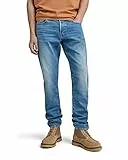 G-STAR Hombres 3301 Regular Tapered Jeans, Azul (Worn In Azure 51003-b631-a795), 36W / 32L