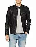 Only & Sons Faux Leather Jacket onsAL Faux Leather Jacket Black s Black 1 S