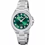 Festina Reloj Mujer F20700/4 Mademoiselle Caja de Acero Inoxidable 316l Plateado Correa de Acero Inoxidable 316l Plateado