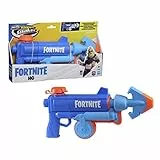 Nerf Super Soaker Fortnite HG Lanzador de Agua de Juguete de Llenado Rápido, Juegos de Batalla y Actividad al Aire Libre, Regalo de Cumpleaños para Niños y Niñas de 8 Años o Más, Color Azul y Naranja