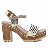 REFRESH Sandalias 171800 marrón-Altura tacón 8cm-