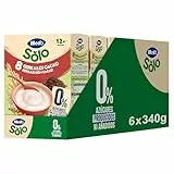 Hero Solo Papilla 8 Cereales con Cacao, Sin Azúcares Añadidos, Rica en Fibra y Vitaminas, Sabor Natural para Bebés, a partir de 12 meses