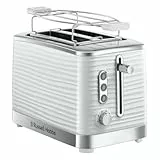 Russell Hobbs 24370 – 56 Tostadora, 1050, brillante de plástico, color blanco
