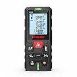 Medidor Láser 70M, LASELION Láser Medidor Distancia con 2 Burbujas de Niveles, Alta Precisión,Telémetro Láser IP54 Herramienta de Medición Digital Portátil, Pantalla LCD Retroiluminada