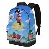 Karactermania Dragon Ball (Bola de Dragón) Goku Piccolo-Mochila HS FAN 2.2, Azul, 31 x 44 cm, Capacidad 24 L