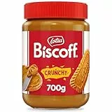 Lotus Biscoff | Crema Dulce para Untar | Crujiente | Sabor a Galleta Caramelizada | Vegano | Sin Frutos Secos | Sin Colorantes ni Aromas Añadidos | Tarro PET | 700g