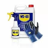 WD-40 Producto Multi-Uso Garrafa de 5 Litros + Pulverizador + Guantes