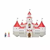 Jakks Pacific Nintendo Super Mario – Castillo del Reino champiñón con Exclusivas Figuras – Juego de Mesa de La Película Super Mario – Juguete para Niños 3 Años +