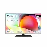 Panasonic TN-43W70AEZ, Serie W70 43 Pulgadas 4K Ultra HD LED Smart TV, 2024, Asistente de Google, Chromecast, Dolby Vision y Atmos, Modo De Juego, Bluetooth, Experiencia Visual Excepcional