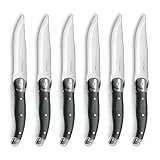 Lou Laguiole Tradition XL Juego de 6 cuchillos para carne