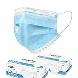 HIBRON 100 Mascarillas Azules Desechables Homologadas CWA 17553: 2020 con Método de Ensayo BFE: EN14683:2019 en España, BFE  99%