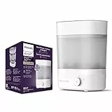 Philips Avent SCF293/01 - Esterilizador y secador de biberones premium, elimina el 99,9% de las bacterias, sin químicos, capacidad para 6 biberones, tetinas, accesorios, modelo SCF293/01