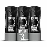 Axe Gel de Ducha para hombre Black 400ml - Pack de 3
