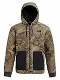 Burton Chaqueta de snowboard con capucha para hombre