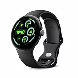 Google Pixel Watch 3 (45 mm) - Caja en Color Negro Mate - Correa en Color obsidiana - Wi-Fi