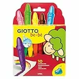 Giotto Be-Bè Súper Ceras Estuche 10 Uds + Sacapuntas
