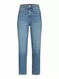 JJXX Jxlisbon Mom HW Jeans C4046 Dnm Pantalones Vaqueros, Light Blue Denim, 27W x 34L para Mujer