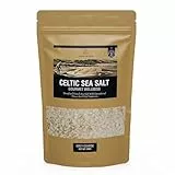 Maison Seltique Celtic Sea Salt, 100% Natural, Sal Celta Cosechada a mano, Artesanal - Pura y Sin Refinar | Sal Marina sin aditivos| Bolsa Resellable | Ideal para Cocina Gourmet y Saludable (500gr)