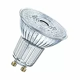OSRAM LED Base PAR16, LED-Reflektorlampe mit GU10-Sockel, Nicht Dimmbar, Ersetzt 50 Watt, 36° Ausstrahlungswinkel, Warmweiß - 2700 Kelvin, 10er-Pack