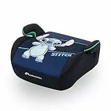 Bebeconfort Disney Manga i-Safe, Asiento Elevador Coche, Silla Coche Stitch, 6-12 Años, 128–150 cm, 22-36 kg, Ligera, Instalación Fácil con Cinturón, Acolchada, Tejidos Suaves, Authentic Stitch