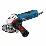 Bosch Professional GWS 7-115 E - Amoladora angular (720 W, 2800 – 11000 rpm, Ø 115 mm, vel. regulable, en caja)