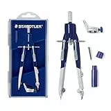 Staedtler 552 01 - Compás, Plateado, Circulo