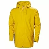 Helly Hansen Hombre Chubasquero Moss, M, Amarillo Esencial
