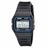 Casio Reloj Digital para Hombres de Cuarzo con Correa en Resina F-91W-1