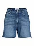 JJXX Jxaura Rh Pantalones Cortos Hw Ra Denim Sn, Pantalones cortos Mujer, Medium Blue Denim/Detalles: Ra002, M