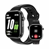 HONOR Choice Watch 2i, Llamadas Bluetooth Smart Watch, 1.85 Pulgadas AMOLED, 14 Días de Autonomía, Spo2, 1ATM, IP68, Compatible con Android e iOS, Negro