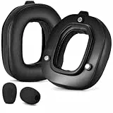 Almohadillas para auriculares A50 Gen 4 y espuma de micrófono, almohadillas de repuesto defean compatibles con auriculares Astro A50 Gen 4, Gen 5 y Astro A50X, espuma mejorada con cancelación de ruido