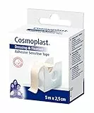Cosmoplast Sensitive Esparadrapo de papel suave, 5 x 2.5 cm