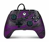 Mando alámbrico PowerA Advantage para Xbox Series X|S - Camuflaje morado