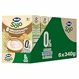 Hero Solo Papilla 8 Cereales con Galleta, Sin Azúcares Añadidos, Rica en Fibra y Vitaminas, Sabor Natural para Bebés, a partir de 6 meses