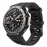 Amazfit T-Rex 3 Outdoor Smartwatch 48 mm Pantalla AMOLED, Mapas & Navegación Offline, 6 Sistemas de Satélite GPS Doble Banda, 27 Días de Duración de Batería, Pago NFC, 170 Modo Deportes de Aventura