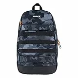 Hurley Mochila para niños One and Only, Camuflaje gris, L, Mochila One and Only