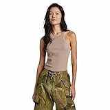 G-Star Para Mujer Camiseta Sin Mangas Italian Army Ultra Slim, Púrpura (dumic D22768-D289-5788), M