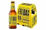 Free Damm Cerveza sin Alcohol con Sabor Limón, 6 x 25cl, 1500 mililitro, 6