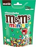 M&M's Minis Snack en Bolitas de Colores de Chocolate con Leche 176g