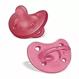 Chicco PhysioForma Chupete de Silicona 16-36 Meses, Pack de Chupetes Suaves y Delicados, Apoyan la Respiración Fisiológica y Favorecen el Desarrollo Correcto de la Boca, Rosa
