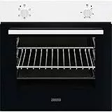 Zanussi ZOHNB0W1 Horno Multifunción, 5 funciones, Grill Integrado, Mandos Fijos, Blanco, Clase A, 56 Litros