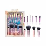 Real Techniques Kit de minibrochas Real Technique Travel Fantasy, brochas de maquillaje para sombras de ojos, iluminadores, juego de 11 piezas