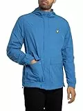 Lyle & Scott Hombre Chaqueta De Bolsillo Con Capucha, Spring Blue, XXL