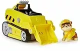 Patrulla Canina - Pack Figura Rubble Jungle Pups y Vehículo Rinoceronte - Patrulla Canina Juguetes - 6067761 - Juguetes Niños 3 años + - Regalo Niño 3 años +
