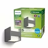 Philips Lighting Aplique Pared Exterior, 3.8 W, Antracita, 2 fuente de luz